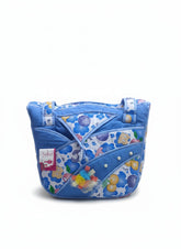 Blue Floral Baby Tote Bag