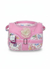 Floral Satchel Baby Diaper Bag