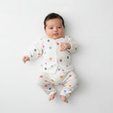 Mimi Muno Baby Polka Dot 2-Piece Set (Shirt + Pants) Newborn