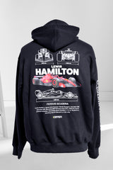 Black Ferrari Graphic Hoodie