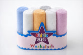 Kiddle 8-Piece Baby Washcloth Set - Soft & Colorful