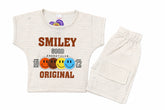 Cute Smiley Summer Outfit for Baby Boys