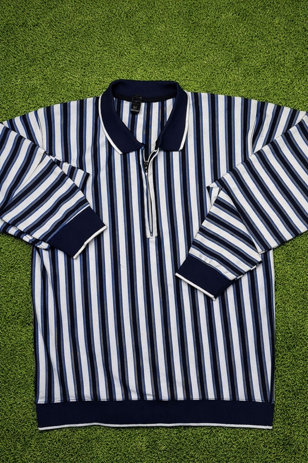 Men’s Turkish Fabric Half Zip Full Sleeve Shirt – Luxury Fit .