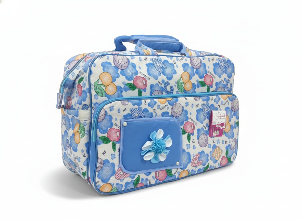 NF Floral Briefcase Baby Diaper Bag