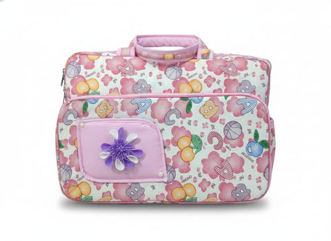 NF Floral Briefcase Baby Diaper Bag