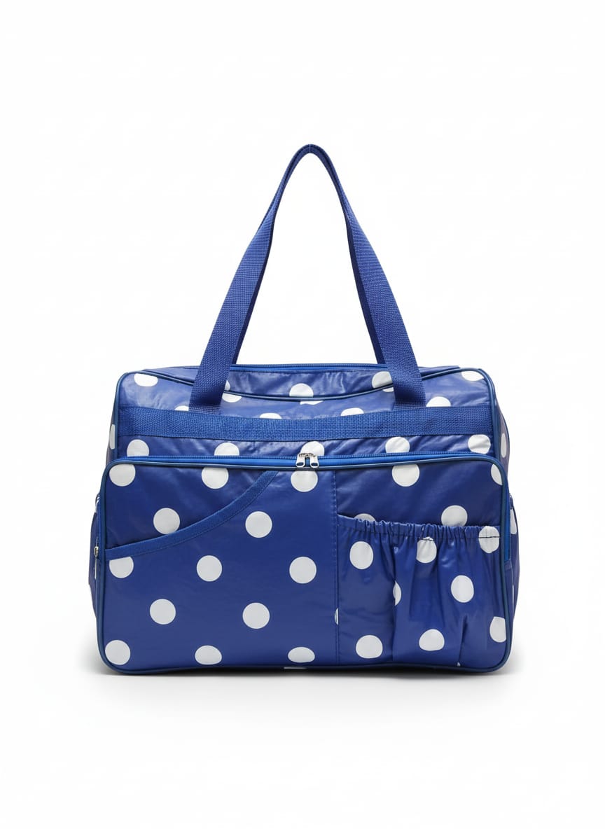 Polka Dot Baby Diaper Tote Bag