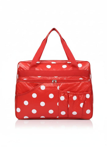 Polka Dot Baby Diaper Tote Bag