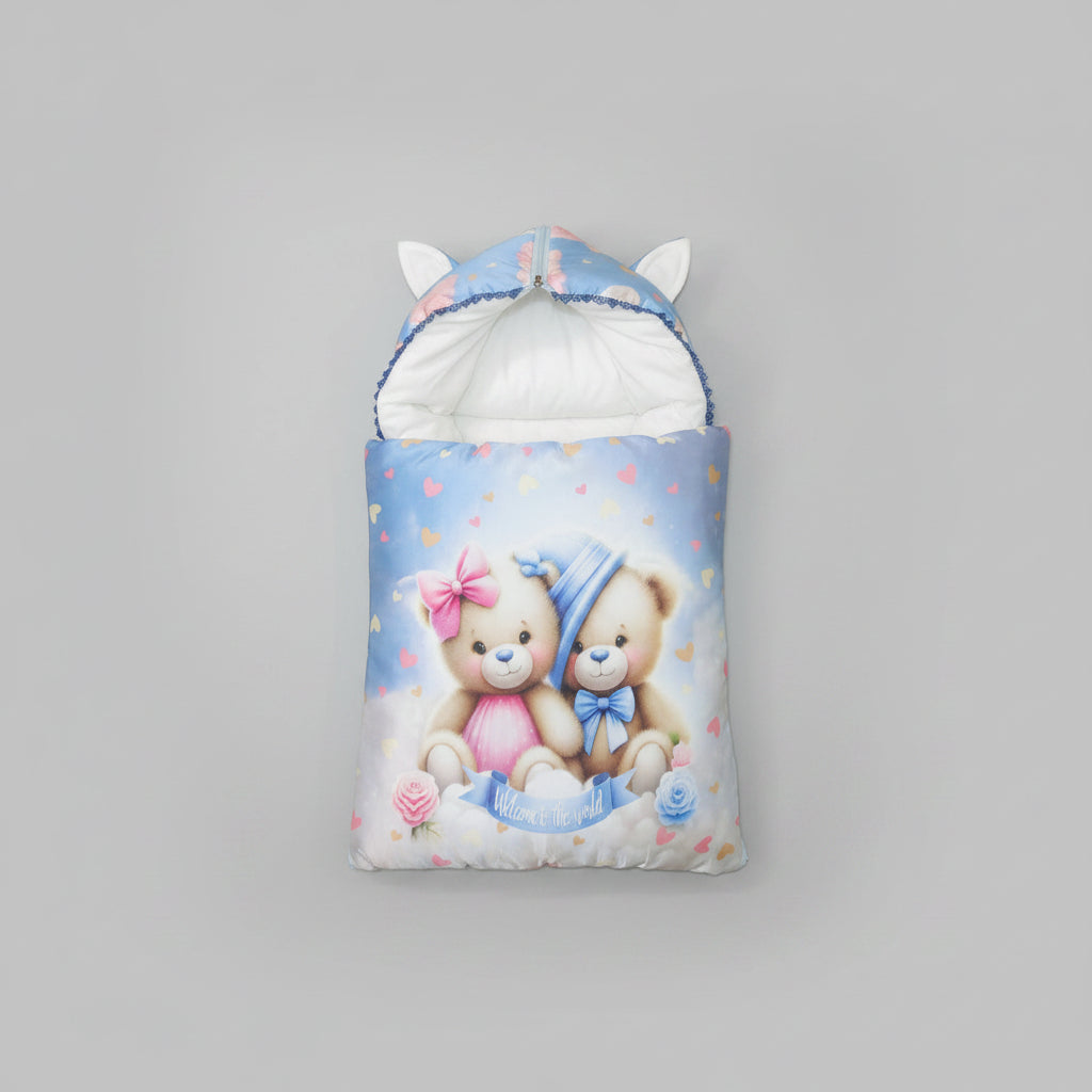 Baby Sleeping Bag - Teddy Bear Print