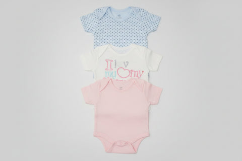 Premium Baby Bodysuit Pack of 3