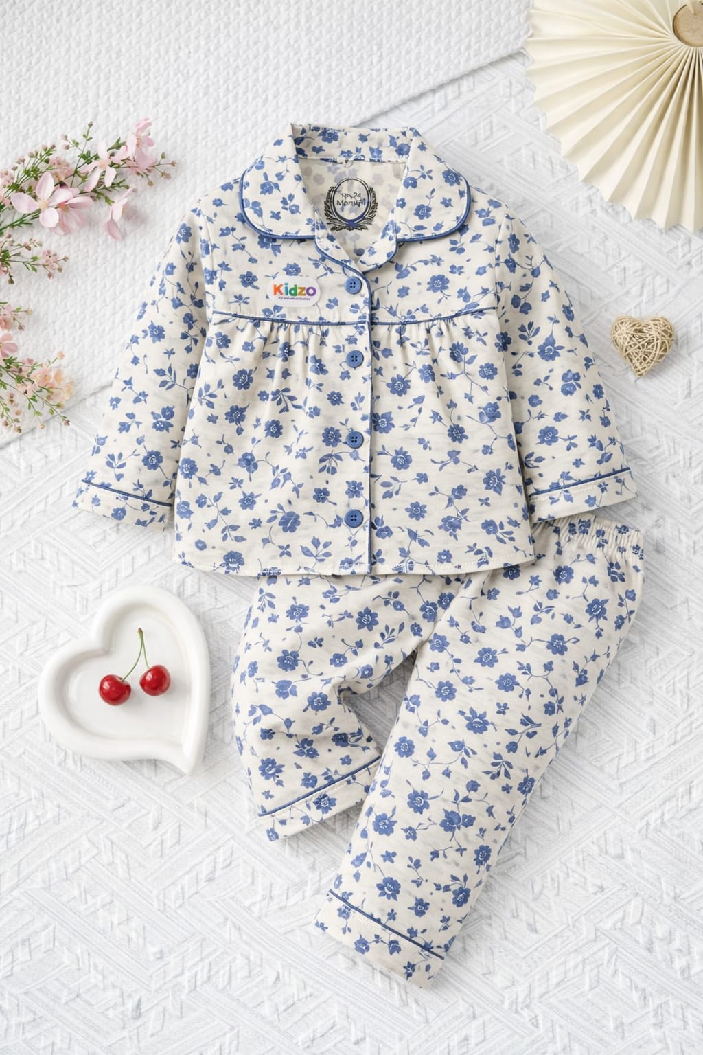 Baby Girls Pajama Set – 0-24 Months