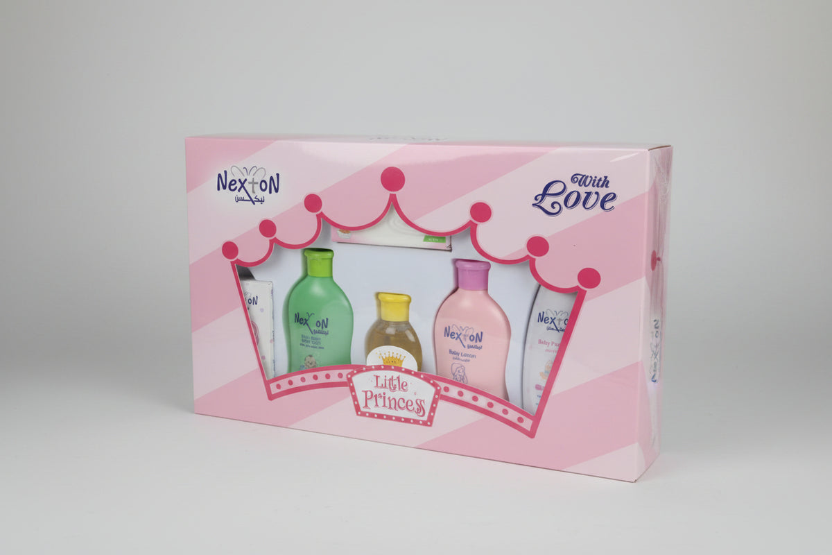 Nexton Little Princess Baby Care Gift Set – 5-Piece Set