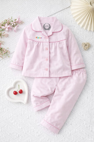 Baby Girls Pink Pajama Set – 0-24 Months