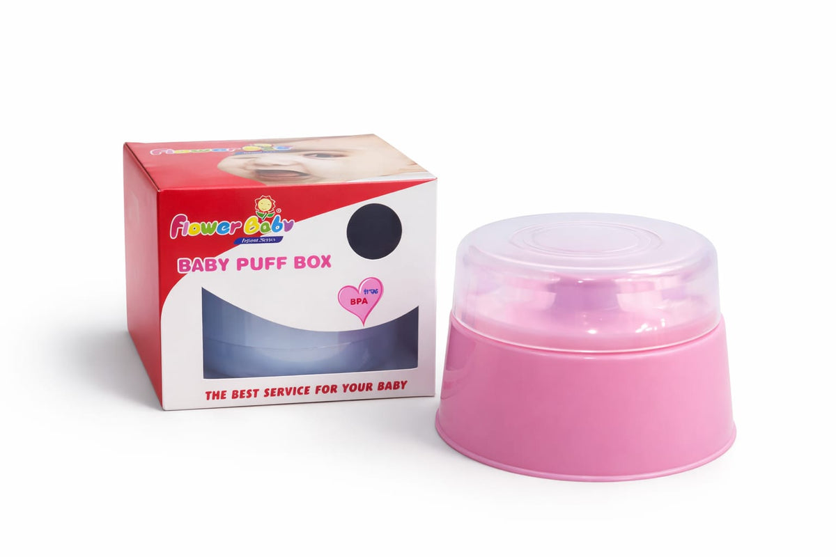 Flower Baby Puff Box