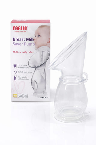 Farlin Breast Milk Saver Pump - 100% Food Grade Silicone