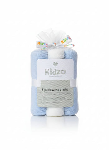 Caramell 8-Pack Baby Muslin Wash Cloths