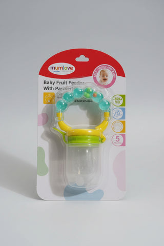 Mumlove Baby Fruit Feeder Pacifier with Rattle