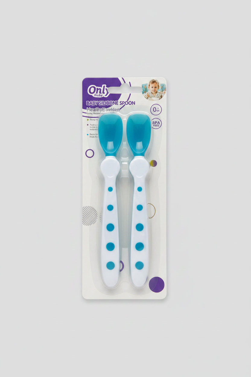 Baby Silicone Spoon Set of 2