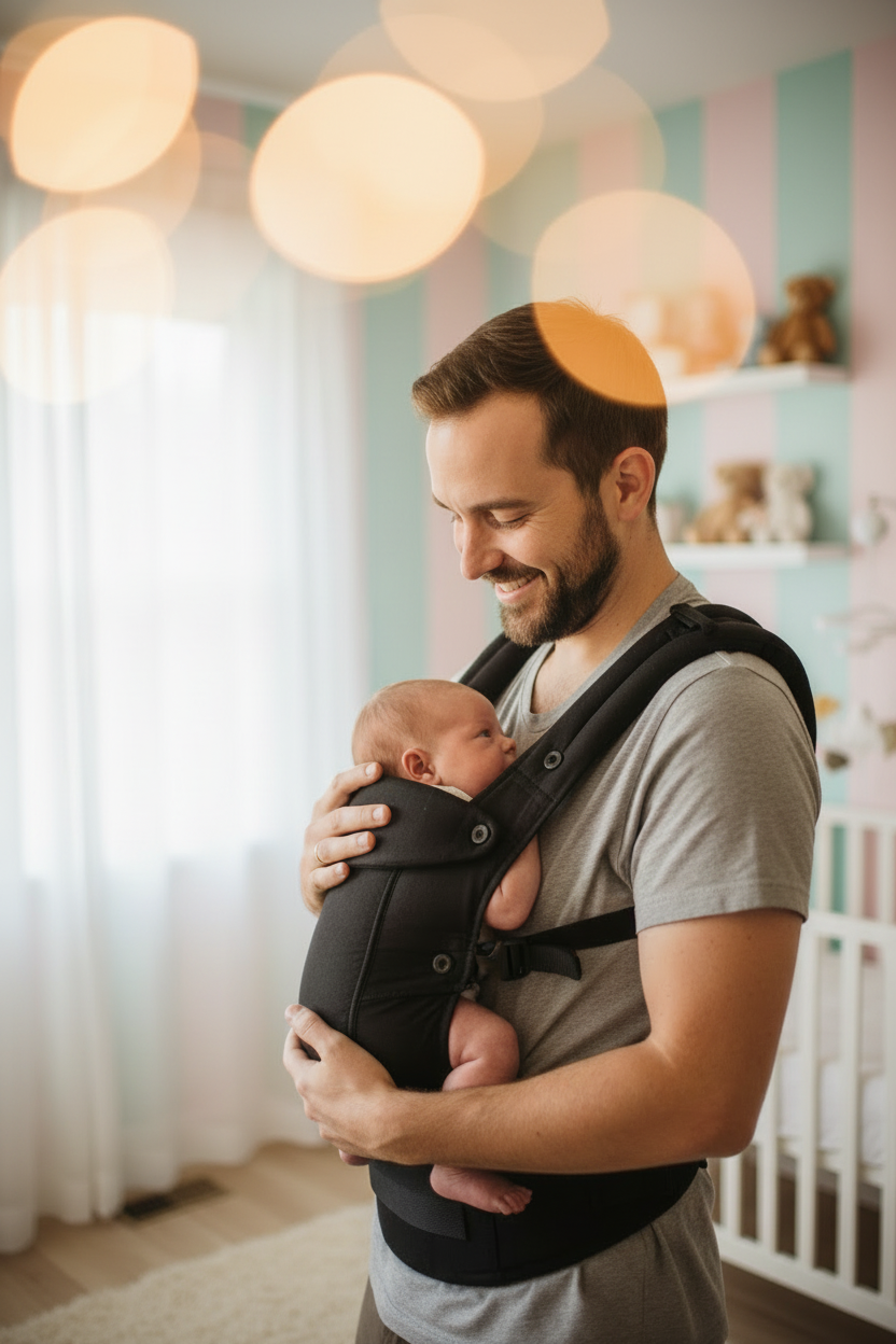 Kidzo Marsupio Go Baby Carrier - Blue