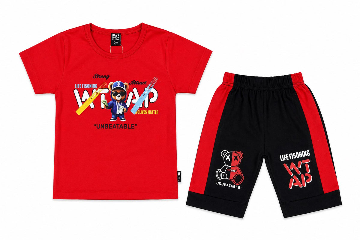 Soft China Fabric Kids Wear for Boys
