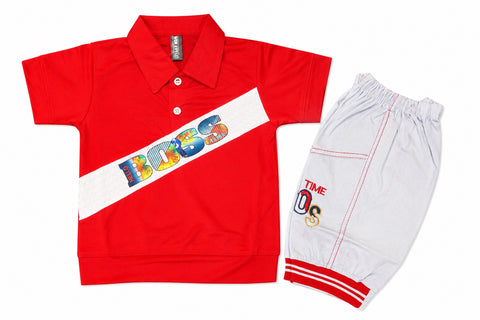 Premium China Fabric Kids Summer Outfit (1-4 Years)