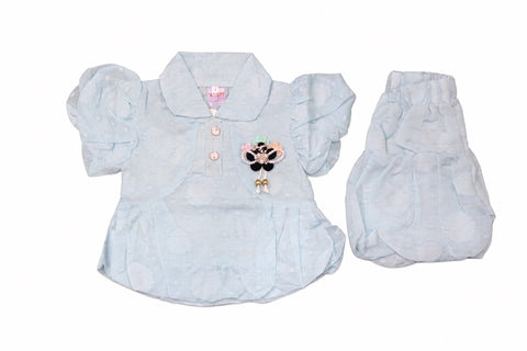 Baby Girl Fancy 2 Piece Top & Shorts Set – 1 to 5 Years