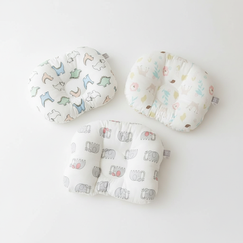 Newborn Baby Head Shaping Pillow in animal prints