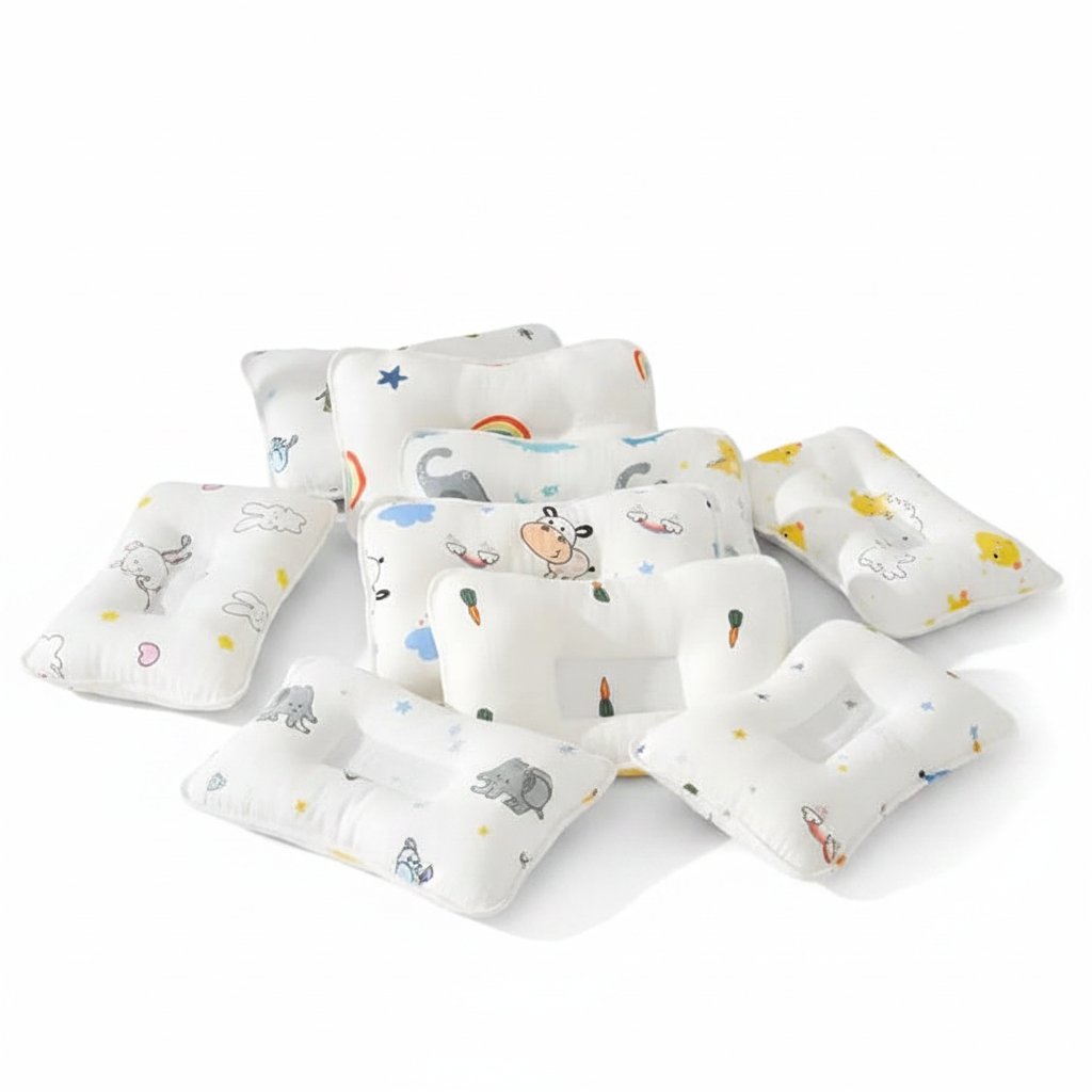 Baby Cartoon Print Soft Pillow in various prints