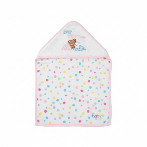 Baby Hooded Bath Towel Lazy Afternoon Bunny