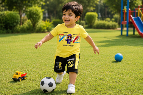 Soft China Fabric Kids Wear for Boys