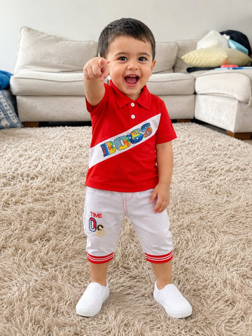 Premium China Fabric Kids Summer Outfit (1-4 Years)